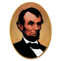 Abraham Lincoln Cutout