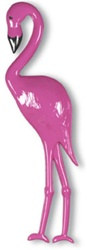 Plastic Flamingo Decoration (Assorted Designs - Sold Individually)