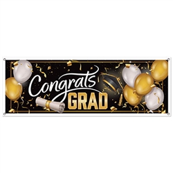 Congrats Grad Sign Banner