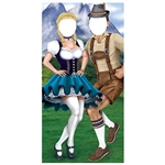 Oktoberfest Couple Photo Prop Stand-Up