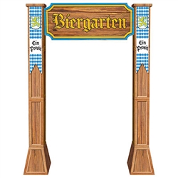 3-D Biergarten Archway Prop