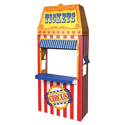 3-D Circus Ticket Booth Prop