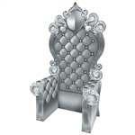 3-D Prom Throne Prop - Silver