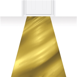 Metallic Aisle Runner - Gold