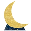 Starry Night Crescent Moon Stand-Up