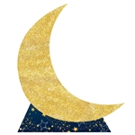 Starry Night Crescent Moon Stand-Up