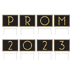 Great 20's Prom Plastic Yard Sign