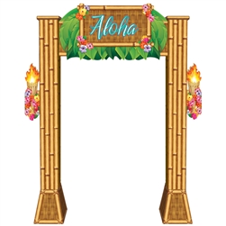 Luau 3-D Archway Prop