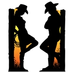 Western Silhouette Stand-Ups