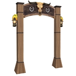 Western 3-D Archway Prop