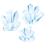 Winter Wonderland Ice Crystal Stand-Ups