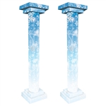 Winter Wonderland 3-D Tall Column Props