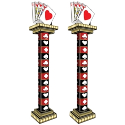 Casino 3-D Tall Column Props
