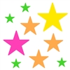 Neon Star Cutouts