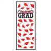 Congrats Grad Door Cover - Red