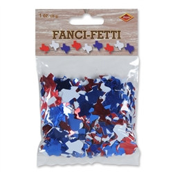 Red, White, and Blue Texas Fanci-Fetti