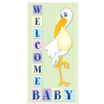 Welcome Baby Door Cover