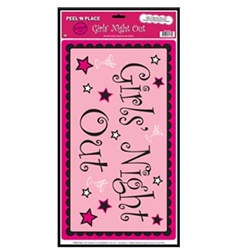 Girls' Night Out Peel N Place (1/sheet)