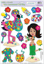 Hula Baby Peel N Place (14/sheet)