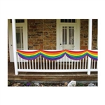 Rainbow Fabric Bunting