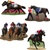 Horse Racing Cutouts (4/pkg)