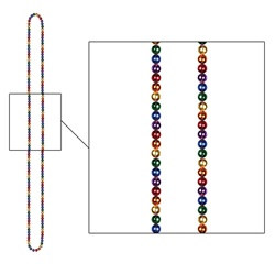 Rainbow Beads (2/pkg)