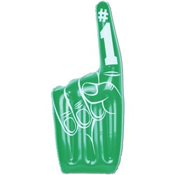 Green Inflatable #1 Hand