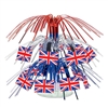 British Flag Mini Cascade Centerpiece