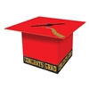 Red Graduation Cap Card Box