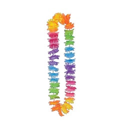 Multicolor Silk N Petals Island Punch Lei