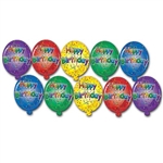 Mini Happy Birthday Cutouts (10/pkg)