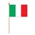 Rayon Italian Flag (4 in X 6 in)