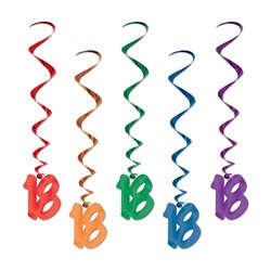 18th Whirls (5/pkg)