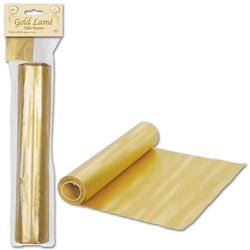 Gold Lame Table Runner Roll (50 feet)