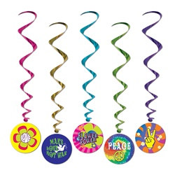 60's Whirls (5/pkg)