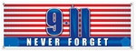 9/11 Sign Banner