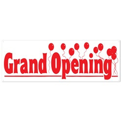 Grand Opening Sign Banner