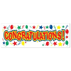 Congratulations Sign Banner