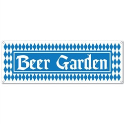 Beer Garden Sign Banner