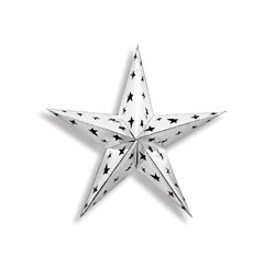 Silver Dimensional Foil Star (12 inch)