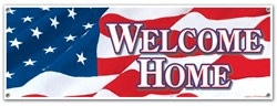 Welcome Home Sign Banner