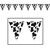 Cow Print Pennant Banner