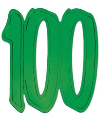 100th Foil Silhouettes