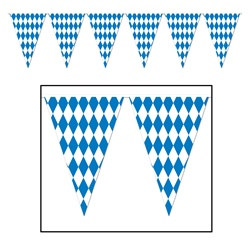 Oktoberfest Pennant Banner, 120 ft