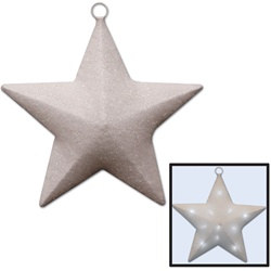 White Light-Up Star