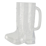 Plastic Cowboy Boot Cup