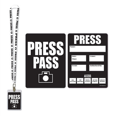 Press Party Pass