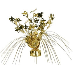 Fleur De Lis Gleam N Spray Centerpiece