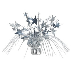 Silver Star Gleam N Spray Centerpiece