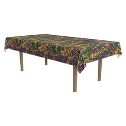 Mardi Gras Beads Tablecover